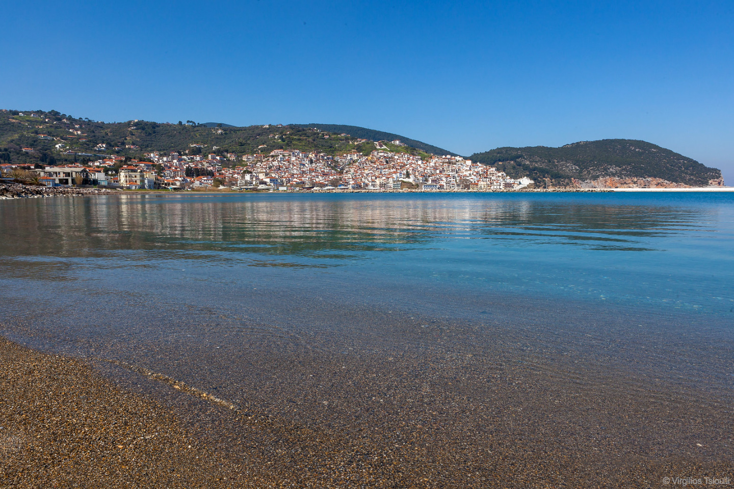 A small beach within walking distance from the apartment. It is located opposite the archaeological site of Asklepieion - an ancient shrine dedicated to Asclepius.